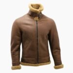 Morris WW2 Brown SF Bomber Flying Leather Jacket