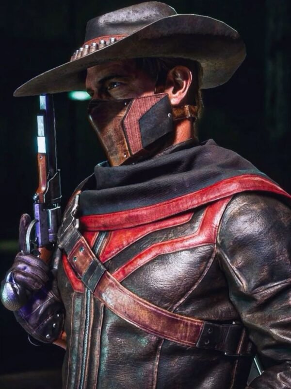Mortal Kombat 11 Erron Black Maroon Jacket