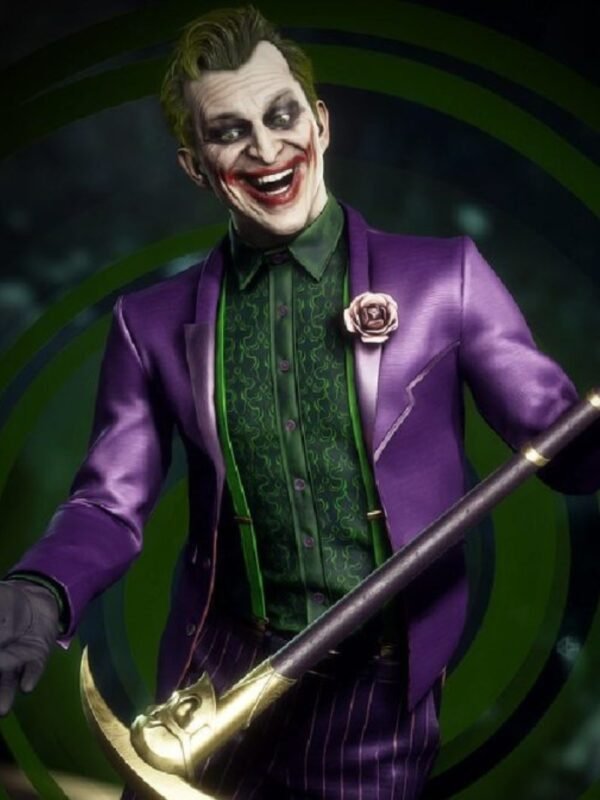 Mortal Kombat 11 Joker Purple Blazer Jacket