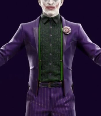 Mortal Kombat 11 Joker Purple Blazer Jacket