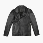 Motorcycle Black Leather Jacket