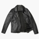 Motorcycle Black Leather Jacket