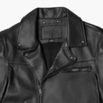 Motorcycle Black Leather Jacket