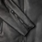 Motorcycle Black Leather Jacket