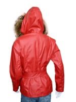 Mrs Claus The Christmas Chronicles Red Leather Jacket
