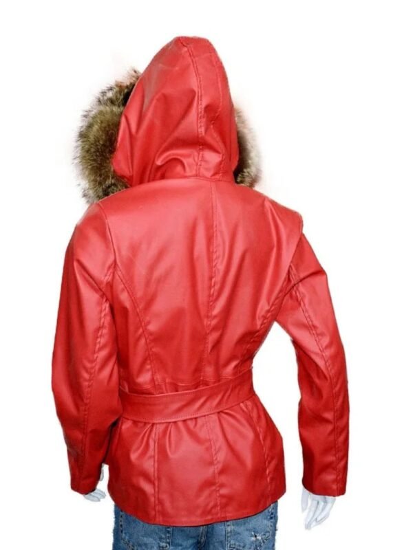 Mrs Claus The Christmas Chronicles Red Leather Jacket