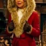 Mrs Claus The Christmas Chronicles Red Leather Jacket