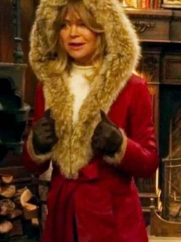 Mrs Claus The Christmas Chronicles Red Leather Jacket