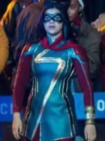 Ms. Marvel Kamala Khan Leather Costume Jacket
