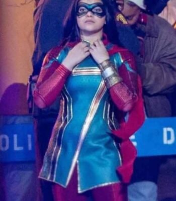 Ms. Marvel Kamala Khan Leather Costume Jacket