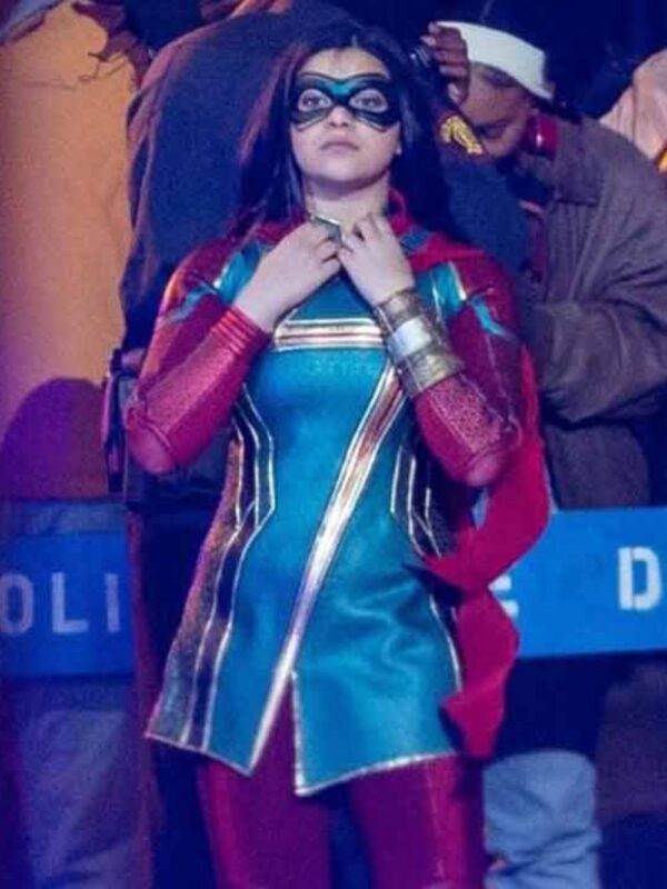 Ms. Marvel Kamala Khan Leather Costume Jacket