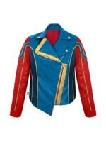 Ms. Marvel Kamala Khan Leather Costume Jacket