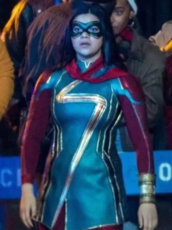 Ms. Marvel Kamala Khan Leather Costume Jacket