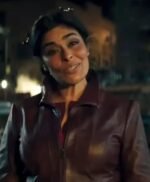 Ms. Marvel Nimra Bucha Maroon Leather Jacket