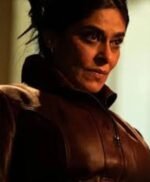 Ms. Marvel Nimra Bucha Maroon Leather Jacket