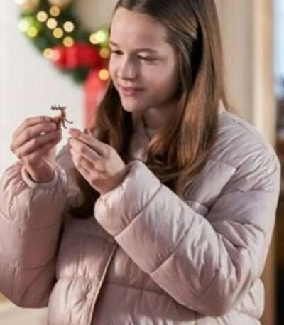 Mystery on Mistletoe Lane 2023 Juliette Hawk Puffer Jacket