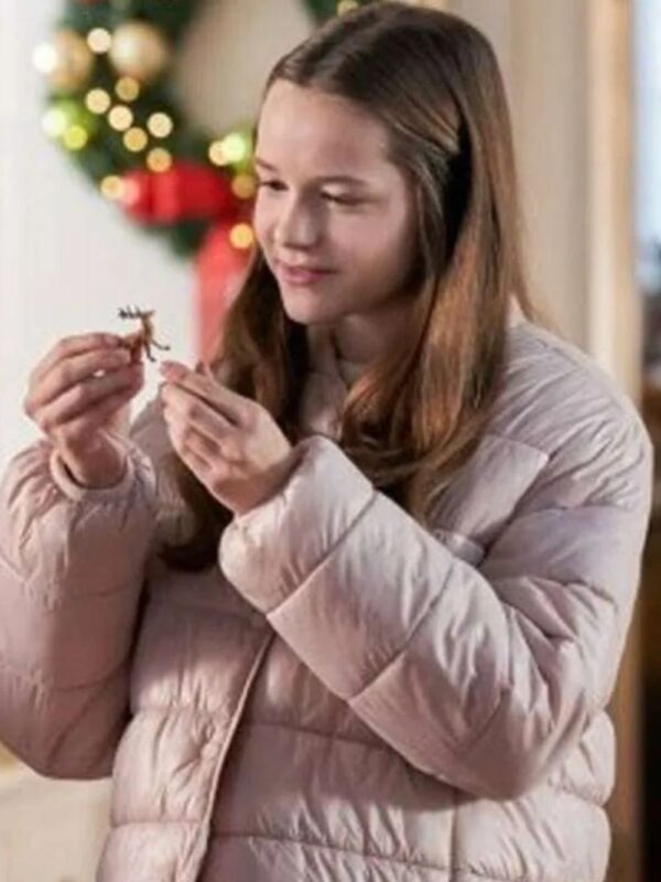 Mystery on Mistletoe Lane 2023 Juliette Hawk Puffer Jacket