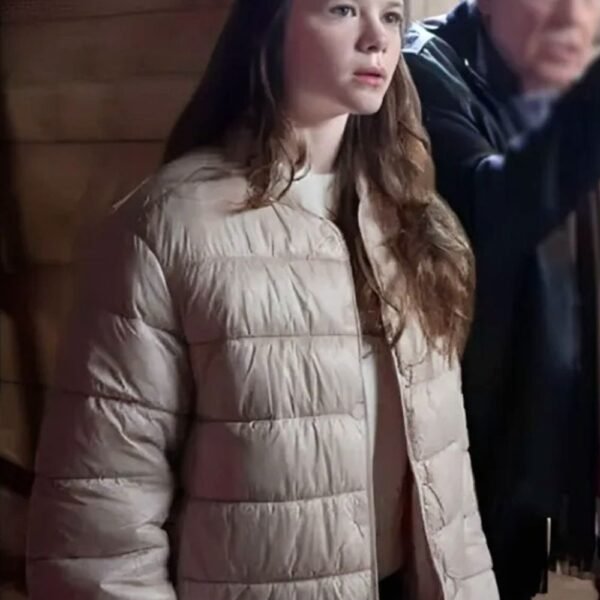 Mystery on Mistletoe Lane 2023 Juliette Hawk Puffer Jacket