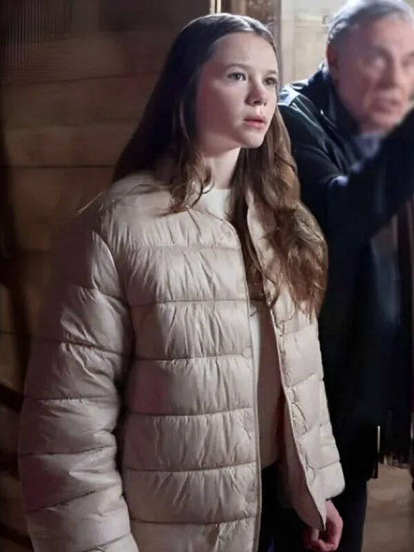 Mystery on Mistletoe Lane 2023 Juliette Hawk Puffer Jacket