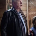 Mystery on Mistletoe Lane Fred Henderson Black Leather Jacket