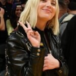 NBA 2023 Ashley Benson Leather Jacket