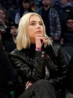 NBA 2023 Ashley Benson Leather Jacket