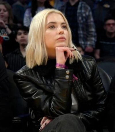 NBA 2023 Ashley Benson Leather Jacket