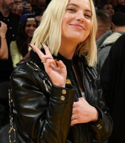 NBA 2023 Ashley Benson Leather Jacket
