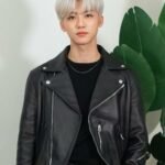 NCT Jaemin Black Leather Jacket