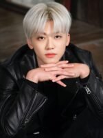 NCT Jaemin Black Leather Jacket