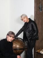 NCT Jaemin Black Leather Jacket