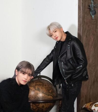 NCT Jaemin Black Leather Jacket