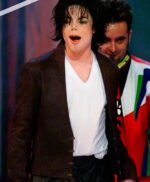 NSync and Michael Jackson 2001 Brown Jacket