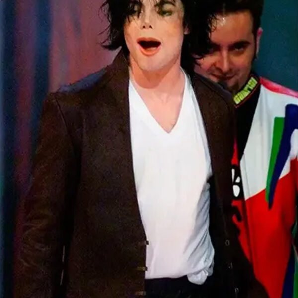 NSync and Michael Jackson 2001 Brown Jacket