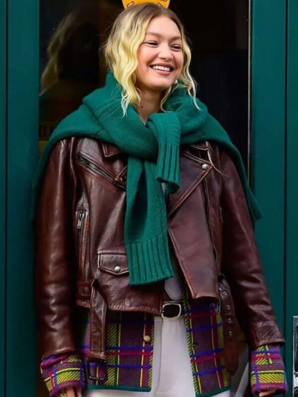 NYC Gigi Hadid Leather Jacket