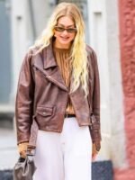 NYC Gigi Hadid Leather Jacket