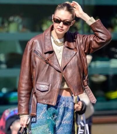 NYC Gigi Hadid Leather Jacket