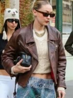 NYC Gigi Hadid Leather Jacket