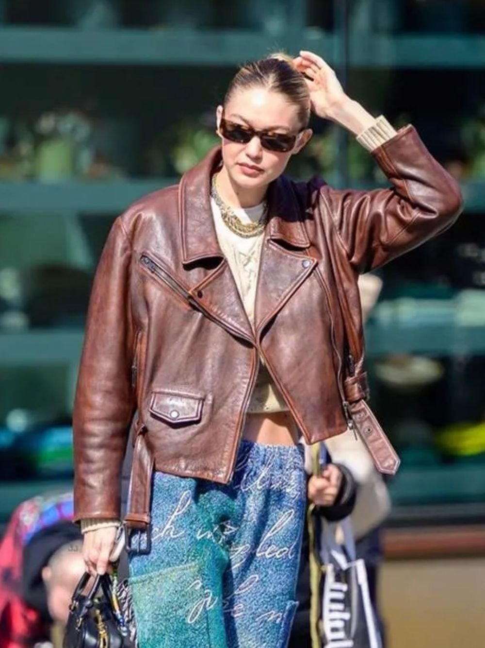 NYC Gigi Hadid Leather Jacket NYC Gigi Hadid Leather Jacket