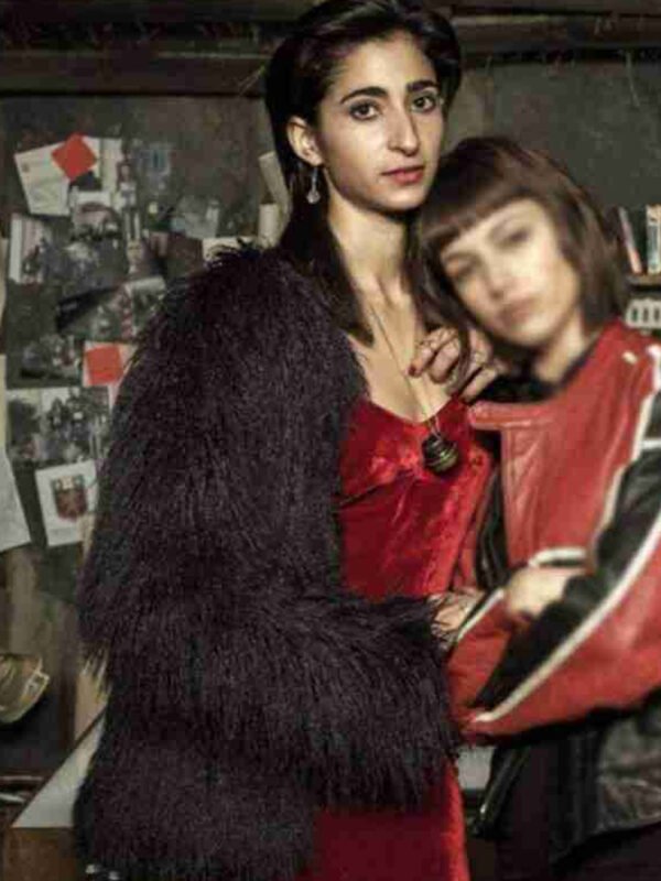 Nairobi Money Heist Fur Jacket