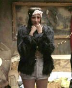 Nairobi Money Heist Fur Jacket