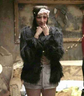 Nairobi Money Heist Fur Jacket