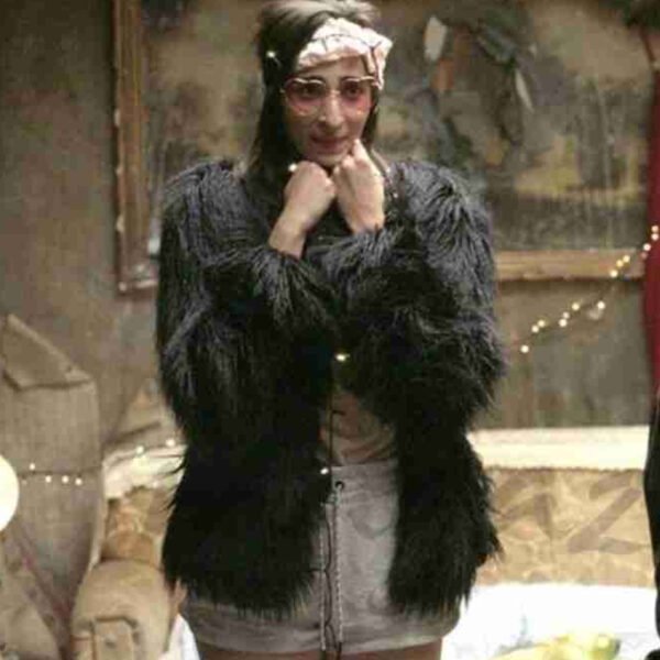 Nairobi Money Heist Fur Jacket