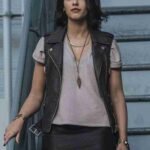 Naomi Scott Power Rangers Leather Vest