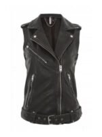Naomi Scott Power Rangers Leather Vest