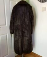 Nash Vintage Mink Fur Dark Brown Coat
