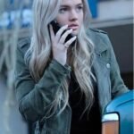 Natalie Alyn Lind The Gifted Biker Jacket
