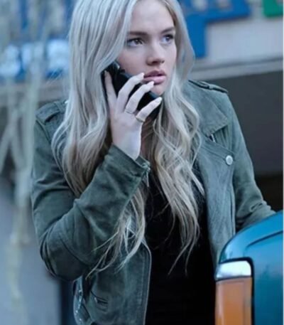 Natalie Alyn Lind The Gifted Biker Jacket