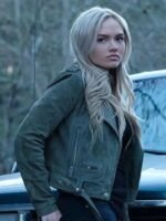 Natalie Alyn Lind The Gifted Biker Jacket