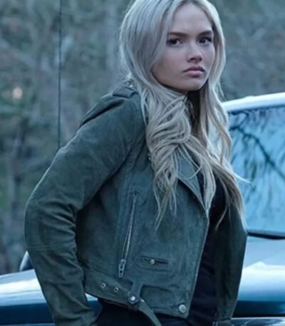 Natalie Alyn Lind The Gifted Biker Jacket
